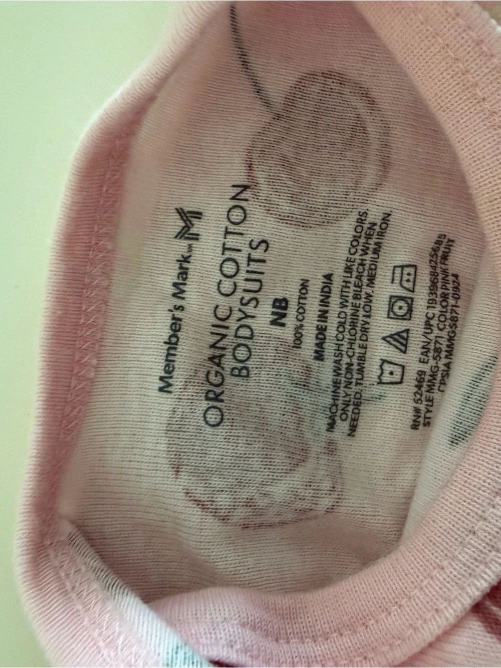 Pink Cherry & Daisy Infant Onesie